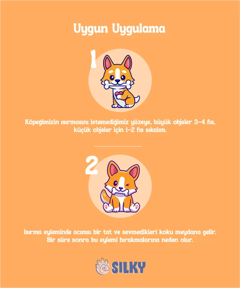 Köpek Kemirme Disleme Onleyici Spreyi  ( 100ml ) - 2