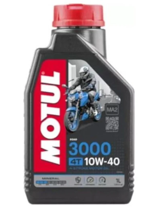 Motul 3000 10W-40 4t 1 L Motosiklet Motor Yağı 6 ADET