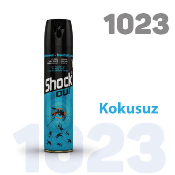 HASERE GRUBU SHOCK OUT SINEKSAVAR SPREY KOKUSUZ 300 ML X 2 ADET