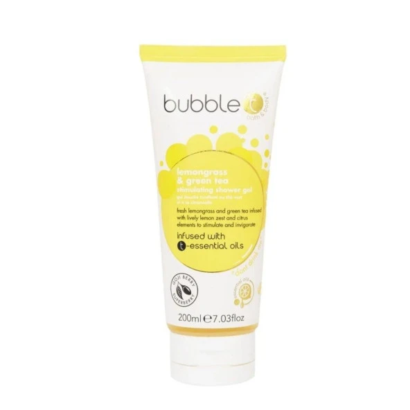 Bubble T Lemongrass & Green Tea Shower Gel 200 ml Duş Jeli