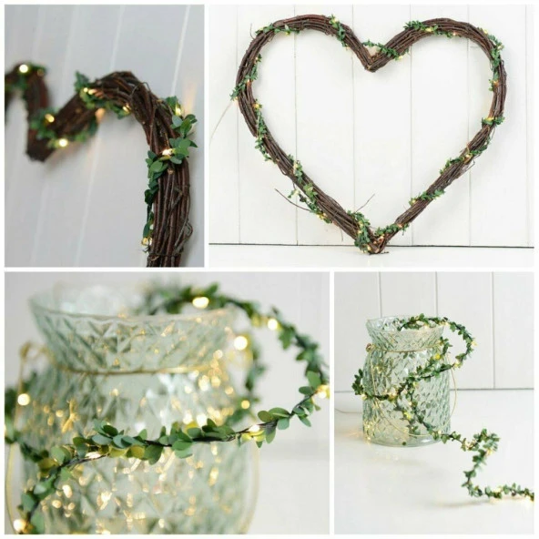 Nettenevime Led Sarmaşık Işıklı Yapay Sarmaşık ve Peri Led 300cm - 3