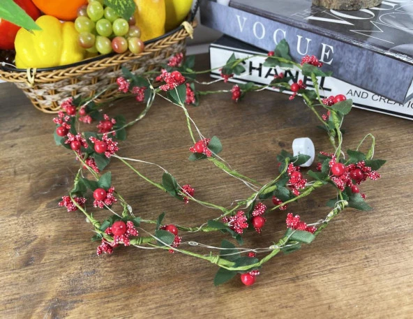 Nettenevime Led Kokina 3 Fonksiyonlu Kendinden Pilli  Işıklı Peri Led 200cm - 5