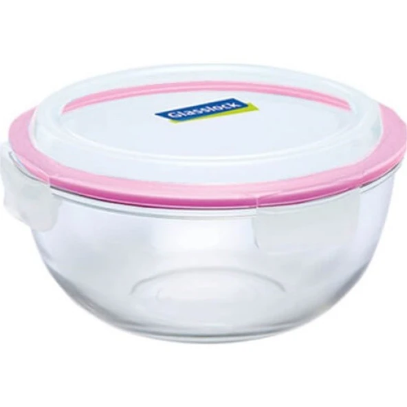 Glasslock Yuvarlak Cam Saklama Kabı 1000 ml ürün görseli 1