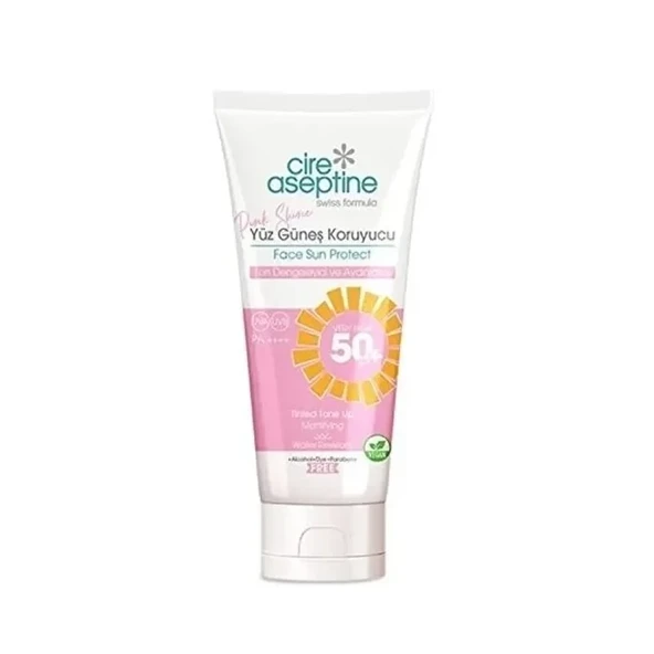 Cire Aseptine Sun Yüz 50+SPF 50 ml Pink