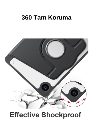 Samsung Galaxy Tab A9 2023 8,7 inç Uyumlu SM-X110 Fuchsia Akıllı Tablet Kılıfı - Resim 3