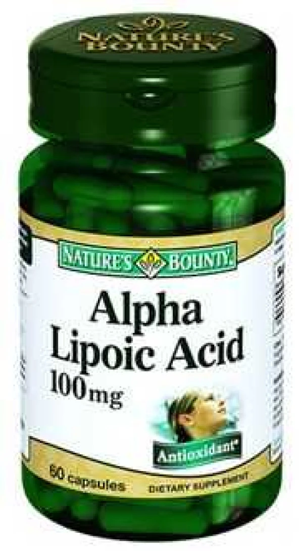 Nature's 100mg Alpha Lipoic Acid 60 Kapsül ürün görseli 1