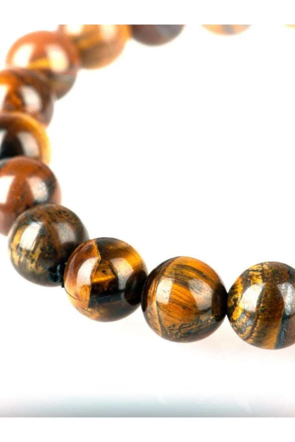 Kaplan Gözü Doğal Taş Bileklik Avangart - 2