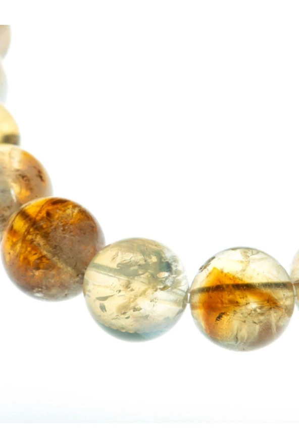 Sitrin Doğal Taş Bileklik - 4