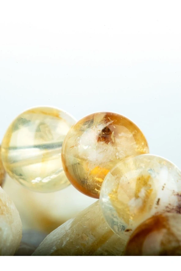 Sitrin Doğal Taş Bileklik - 6