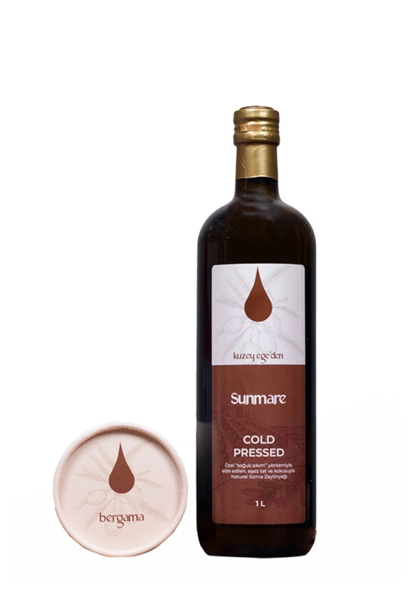 Soğuk Sıkım Cold Press Naturel Sızma Zeytinyağı 1 Litre - 2