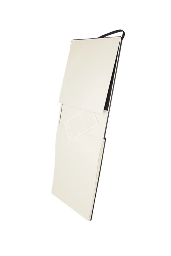 Suluboya Albümü 29,7x21cm, 200g/m2 %25 Pamuk Fiber Soğuk Baskı 60 Sayfa Defter - Resim 3