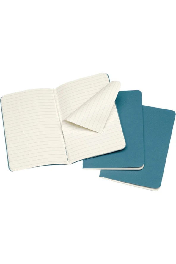 Cahier Pocket 3'lü Çizgili Not Defter, 9x14cm - 2