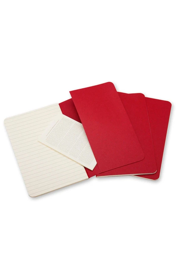 Cahier Pocket 3'lü Çizgili Not Defter, 9x14cm - Resim 2