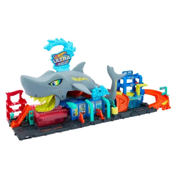 Hot Wheels Muhteşem Köpek Balığı Araba Yıkama HTN82 Lisanslı Ürün - 2