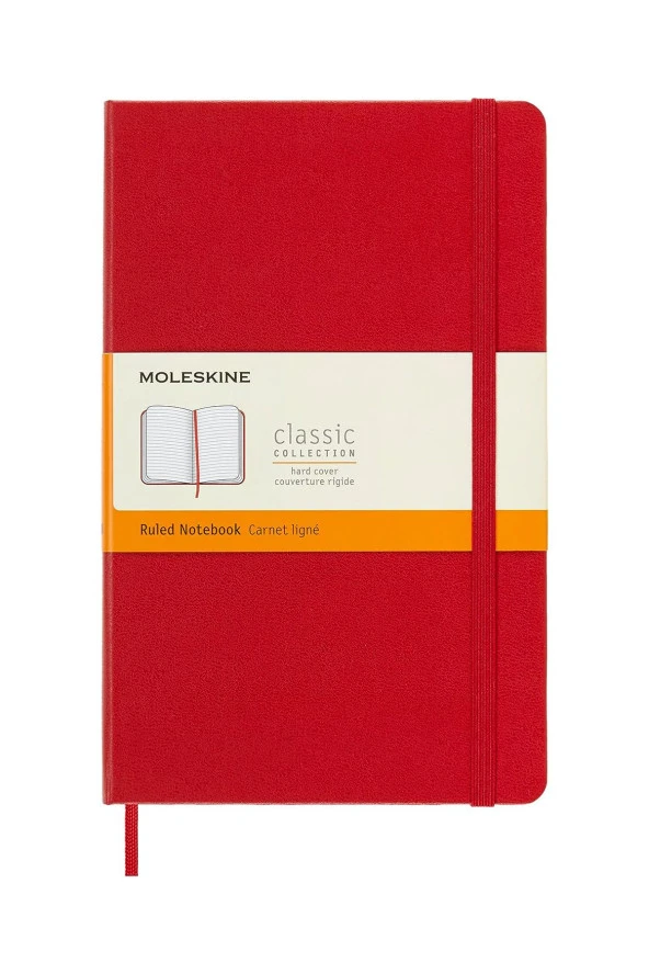 Klasik Çizgili 13x21cm 240 Sayfa Sert Kapak Not Defteri