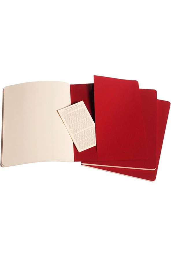 Cahier Xl 3'lü Çizgisiz Not Defter, 19x25cm - Resim 2