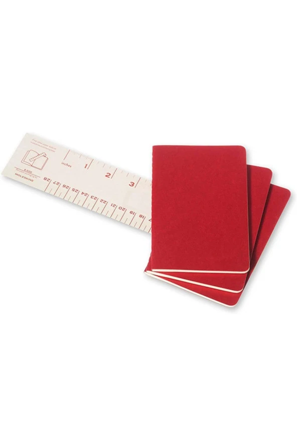 Cahier Large 3'lü Çizgisiz Not Defter, 13x21cm - 4