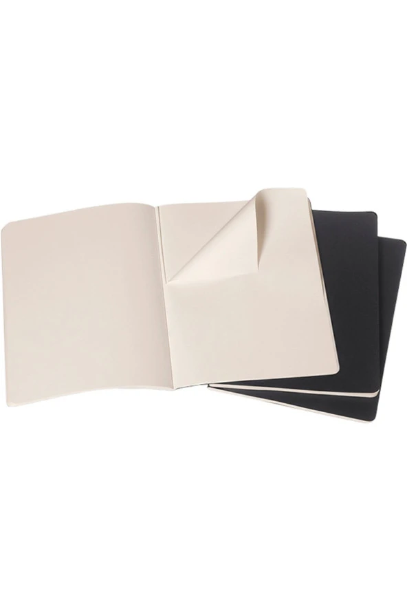 Cahier Xl 3'lü Çizgisiz Not Defter, 19x25cm - Resim 2