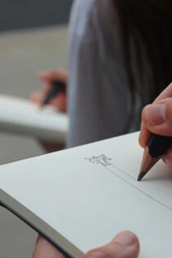 Sketch Pad Sanatsal Eskiz Defteri 120g Ivory Kağıt - Resim 6