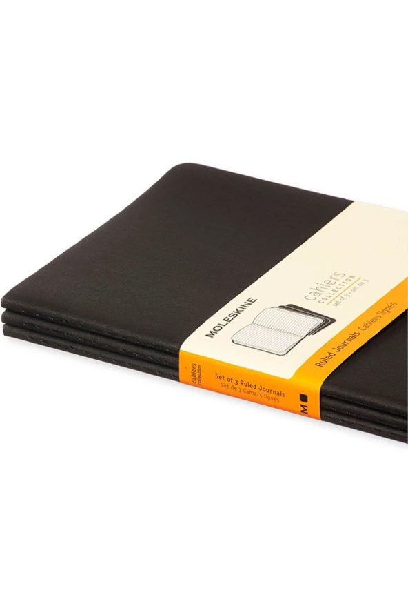 Cahier Large 3'lü Çizgili Journal Not Defter, 13x21cm - Resim 5