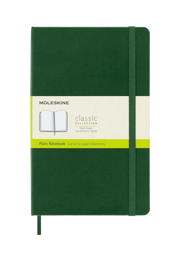 Klasik Koleksiyon Çizgisiz 13x21cm 240 Sayfa Sert Kapak Not Defteri