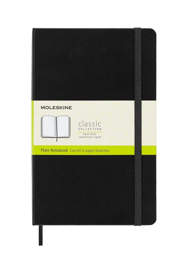 Klasik Koleksiyon Çizgisiz 13x21cm 240 Sayfa Sert Kapak Not Defteri