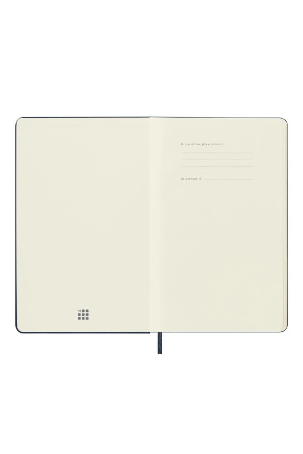 Klasik Koleksiyon Çizgisiz 13x21cm 240 Sayfa Sert Kapak Not Defteri - Resim 4