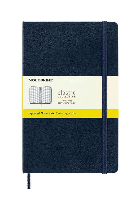 Klasik Koleksiyon Kareli 13x21cm 240 Sayfa Sert Kapak Not Defteri