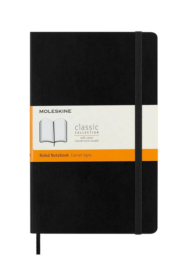 Klasik Koleksiyon Not Defteri Large 13x21cm Yumuşak Kapak Çizgili 240 Sayfa ürün görseli