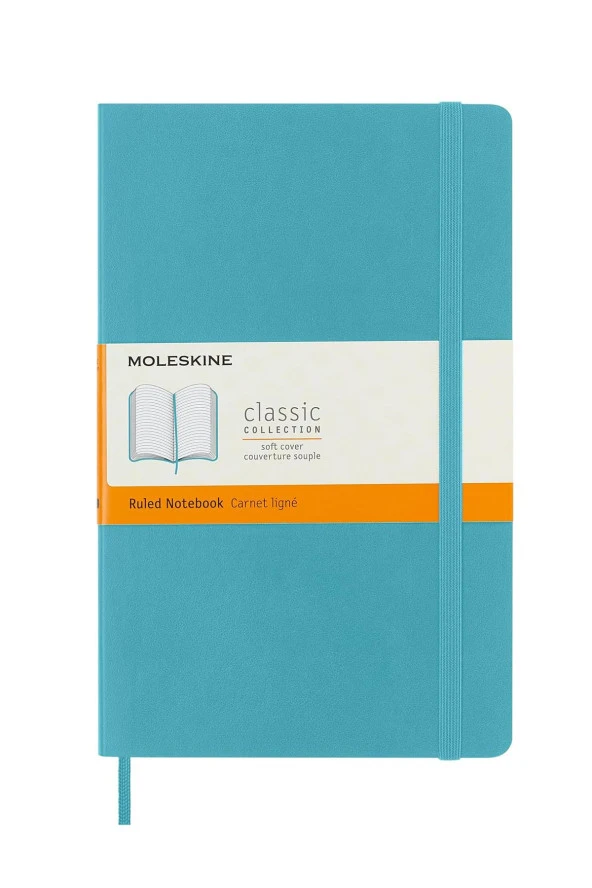 Klasik Koleksiyon Not Defteri Large 13x21cm Yumuşak Kapak Çizgili 240 Sayfa