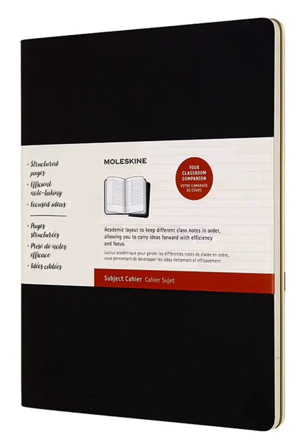 Subject Cahier XXL 2'li Çizgili Bölümlü Not Defter, 21,59x27,94 cm