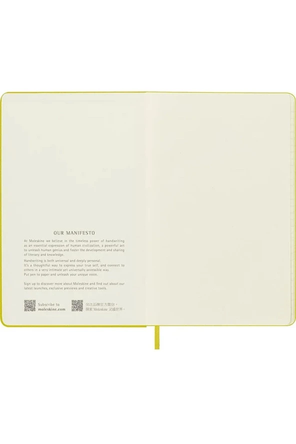 Premium Koleksiyon Not Defteri Large 13x21cm Sert Tekstil Silk Kapak Çizgili 240 Sayfa - 5