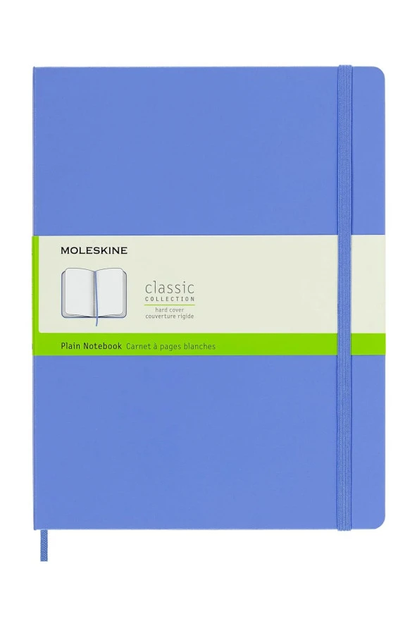 Klasik Koleksiyon Not Defteri 19x25cm Sert Kapak Çizgisiz 192 Sayfa