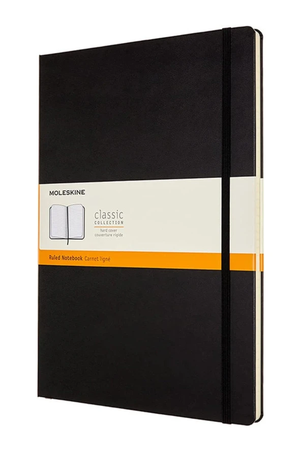 Klasik Notebook A4 Boyutu 21x29,7cm 192 Sayfa Çizgili Sert Kapak ürün görseli