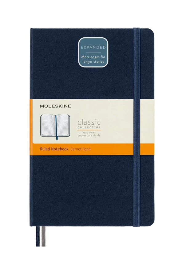 Expanded Koleksiyon Not Defteri Large 13x21cm Sert Kapak Çizgili 400 Sayfa ürün görseli