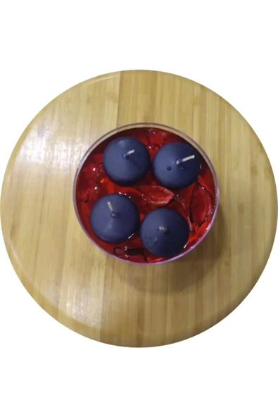 4'lü Küçük Yüzen Mum Royaleks-G100 - 3