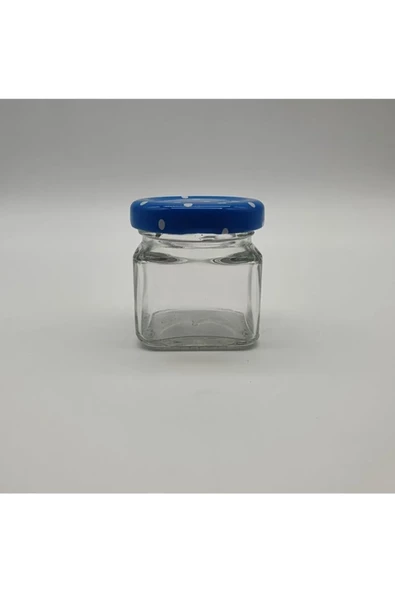 Mini Kare 6 Lı Cam Kavanoz 40cc Royaleks-SGM06224 - 2