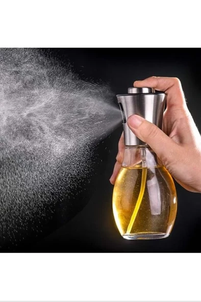 Spreyli Cam Yağdanlık 16 cm 200 Ml Royaleks-CLKN-1780 - 2