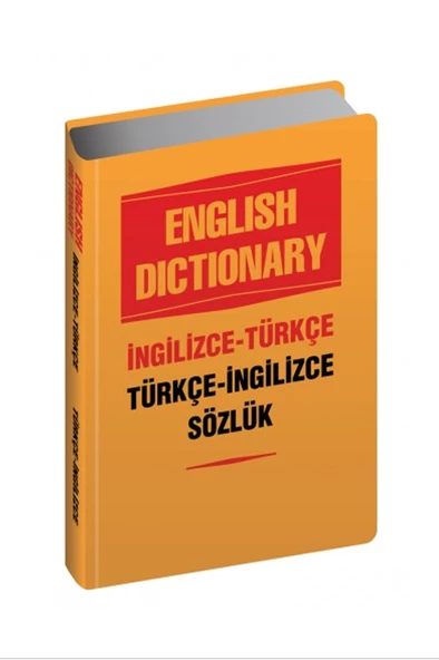 İngilizce Türkçe Sözlük Plastik Kapak