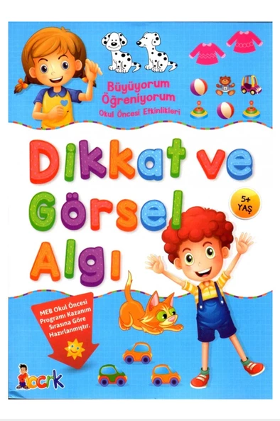 Bıcırık Dikkat ve Görsel Algı Büyüyorum Öğreniyorum