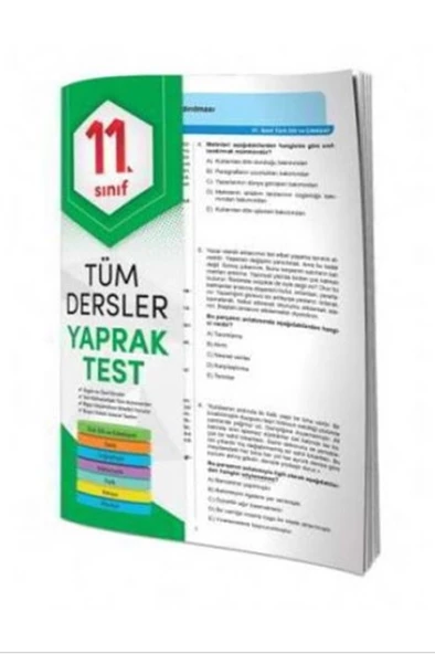Tüm Dersler Yaprak Test 11