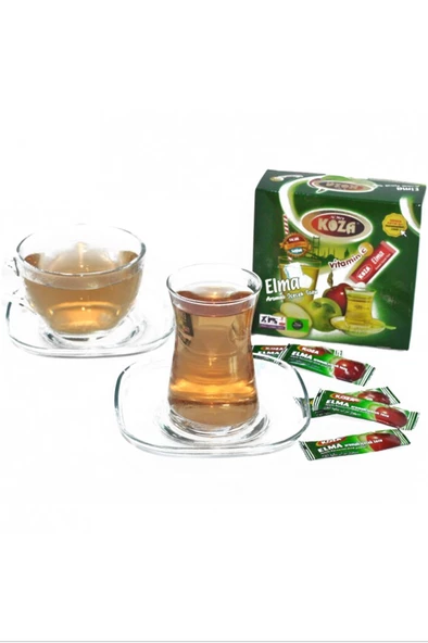 Koza Tek İçimlik Elma Aromalı Toz İçecek 50'li - 2