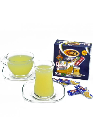Koza Tek İçimlik Sütlü Muz Aromalı Toz İçecek 50'li - 2