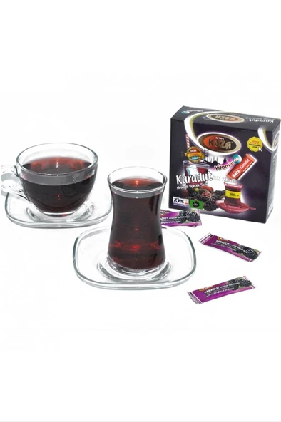 Koza Tek İçimlik Karadut Aromalı Toz İçecek 50'li - 2