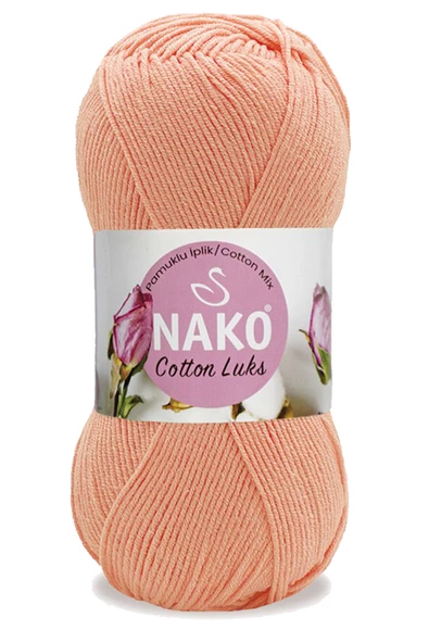 5 Adet Cotton Lüks Yelek Tunik Kazak Bluz Hırka İpi Yünü Somon 97594 - 2