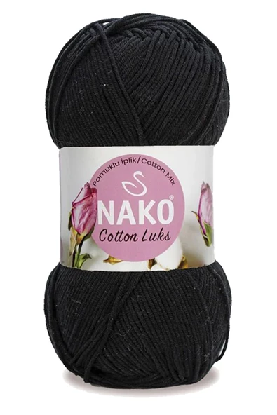 5 Adet Cotton Lüks Yelek Tunik Kazak Bluz Hırka İpi Yünü Siyah 97568 - 2