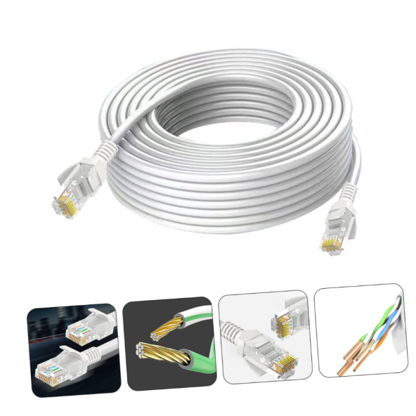 Cat 6 Ethernet Kablosu 3m Yüksek Hızlı Ethernet Ağ Kablosu - 4