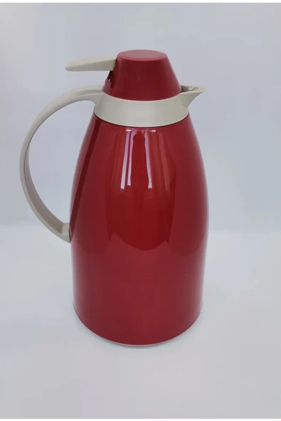 Plastik Cam Yalıtımlı Çay Termosu 1 Litre - 2