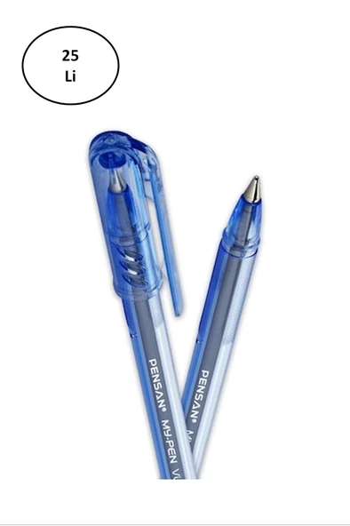 Pensan Tükenmez Kalem My-Pen 1 Mm Mavi 25'li - 2