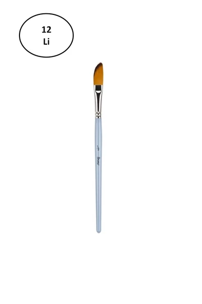 Brons Tavşan Ayağı Fırça 13 Mm (Br-2092) 12'li - 2